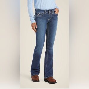 Ariat FR DuraStretch Basic Boot Cut Jeans Flame Resistant women’s Sz 34 R
